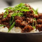 Korean Ground Beef Bowl