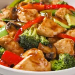 Chicken with Mixed Vegetable Stir Fry