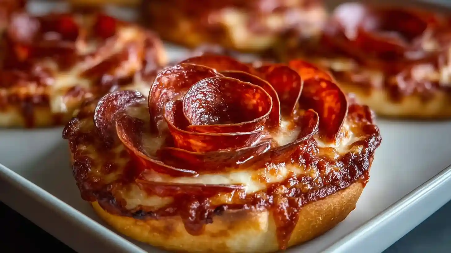 Pizza Roses for Valentine’s Day