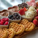 Valentine’s Day Waffle Board