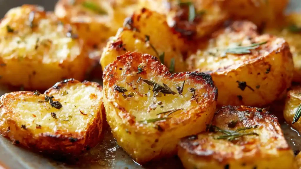 Roasted Heart Potatoes