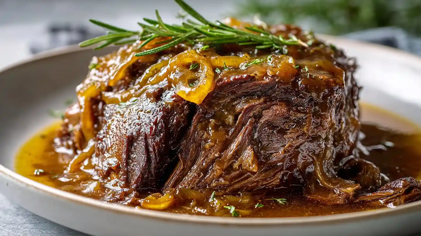 Comforting French Onion Pot Roast