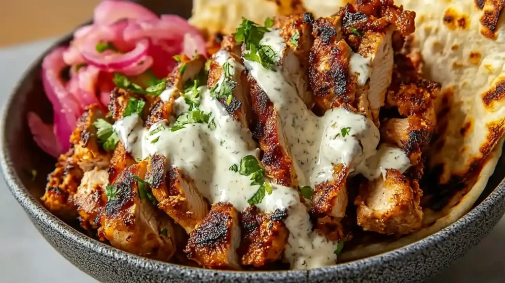Chicken Shawarma with Garlic Sauce