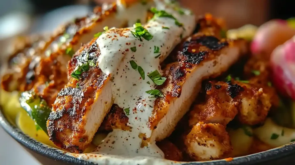 Chicken Shawarma with Garlic Sauce